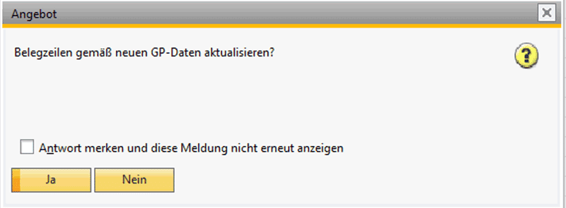 Erweiterte Funktionen in den Ein- und Verkaufsbelegen von SAP Business One: Belege duplizieren