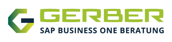 Gerber GmbH - SAP Business One Beratung Berlin Logo auf weißem Hintergrund
